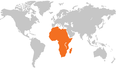 benua afrika vector