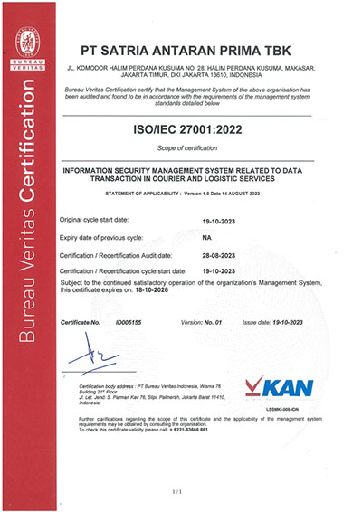 contoh iso 27001